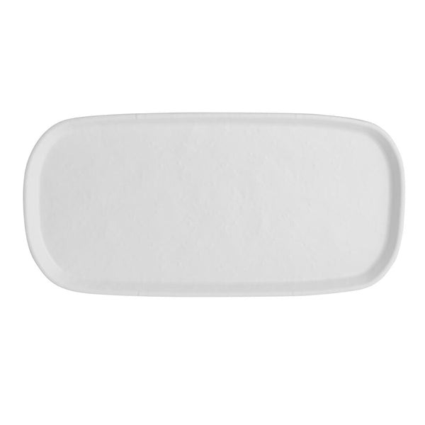 Utopia | Tableware | Cali White Rectangle Tray 36.8 x 17.7cm (14 1/2 x 7") | Bespoke77