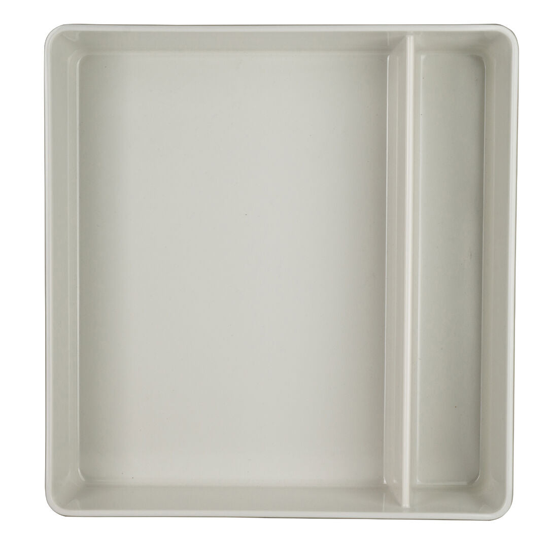 Utopia | Tableware | Nu Bento Grey and White Box 26.6 x 25.4 x 7.0cm (10 1/2 x 10 x 2 3/4") | Bespoke77