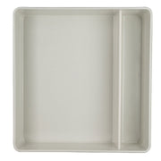 Utopia | Tableware | Nu Bento Grey and White Box 26.6 x 25.4 x 7.0cm (10 1/2 x 10 x 2 3/4") | Bespoke77