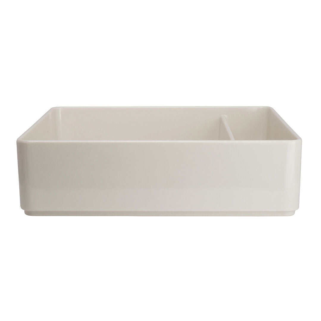 Utopia | Tableware | Nu Bento White Box 26.6 x 25.4 x 7.0cm (10 1/2 x 10 x 2 3/4) | Bespoke77
