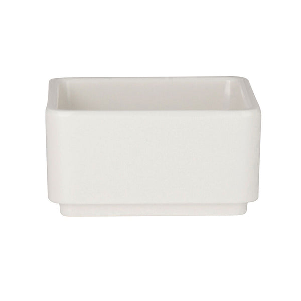 Utopia | Tableware | Nu Bento White Square Ramekin 7.6 x 3.8cm 13.2cl (3 x 1 1/2" 4 1/2oz) | Bespoke77