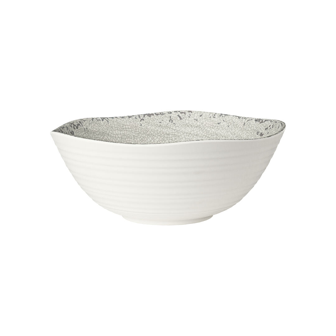 Utopia | Buffet | Pompeii Stone Small Round Bowl 24.4 x 9.5cm 2.25ltr (9 3/5 x 3 3/4" 2 3/8qrt) | Bespoke77
