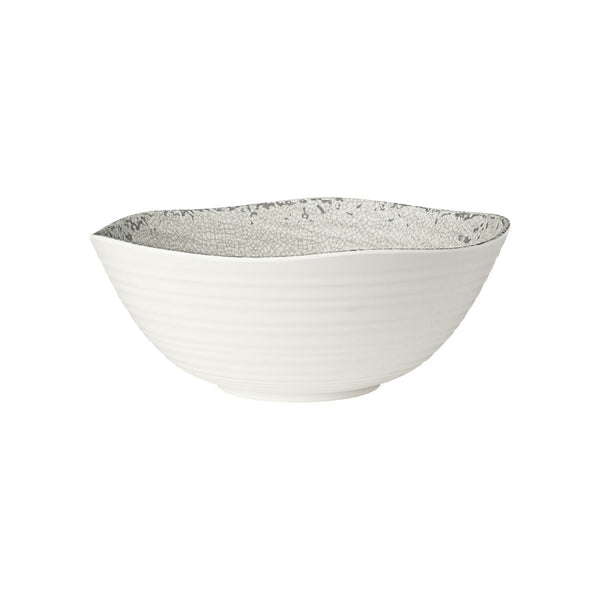 Utopia | Buffet | Pompeii Stone Small Round Bowl 24.4 x 9.5cm 2.25ltr (9 3/5 x 3 3/4" 2 3/8qrt) | Bespoke77