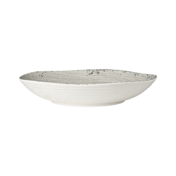 Utopia | Buffet | Pompeii Stone Medium Shallow Round Bowl 29.8 x 6.7cm 2.5ltr (11 3/4 x 2 5/8" 2/3qrt) | Bespoke77