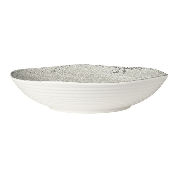 Utopia | Buffet | Pompeii Stone Large Shallow Round Bowl 35.9 x 6.7cm 4.5ltr (14 1/7 x 2 2/3" 4 3/4qrt) | Bespoke77