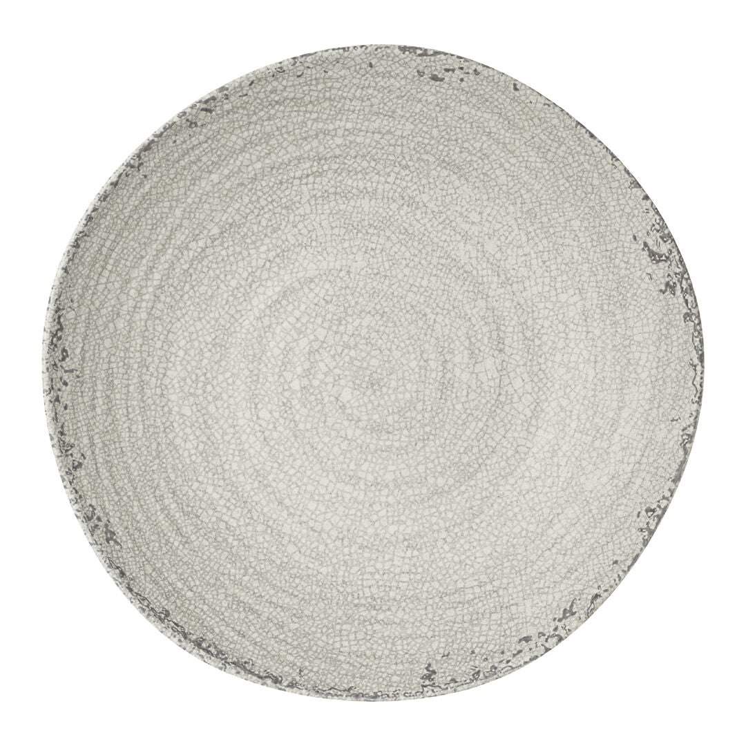 Utopia | Buffet | Pompeii Stone Large Shallow Round Bowl 35.9 x 6.7cm 4.5ltr (14 1/7 x 2 2/3" 4 3/4qrt) | Bespoke77