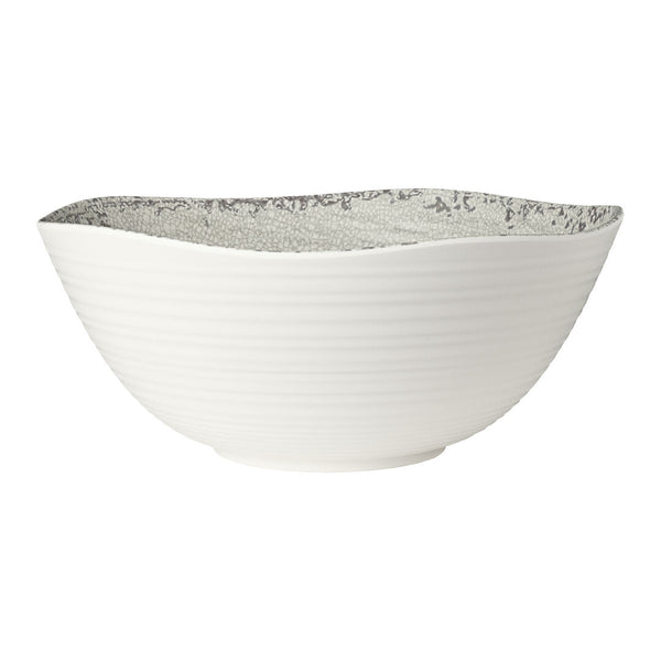 Utopia | Buffet | Pompeii Stone Large Round Bowl 35.6 x 14.9cm 9.1ltr (14 x 5 6/7" 9 5/8qrt) | Bespoke77