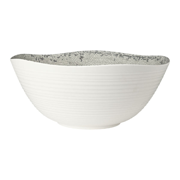 Utopia | Buffet | Pompeii Stone Large Round Bowl 41.3 x 17.5cm 15.3ltr (16 1/4 x 6 8/9" 16 1/6qrt) | Bespoke77
