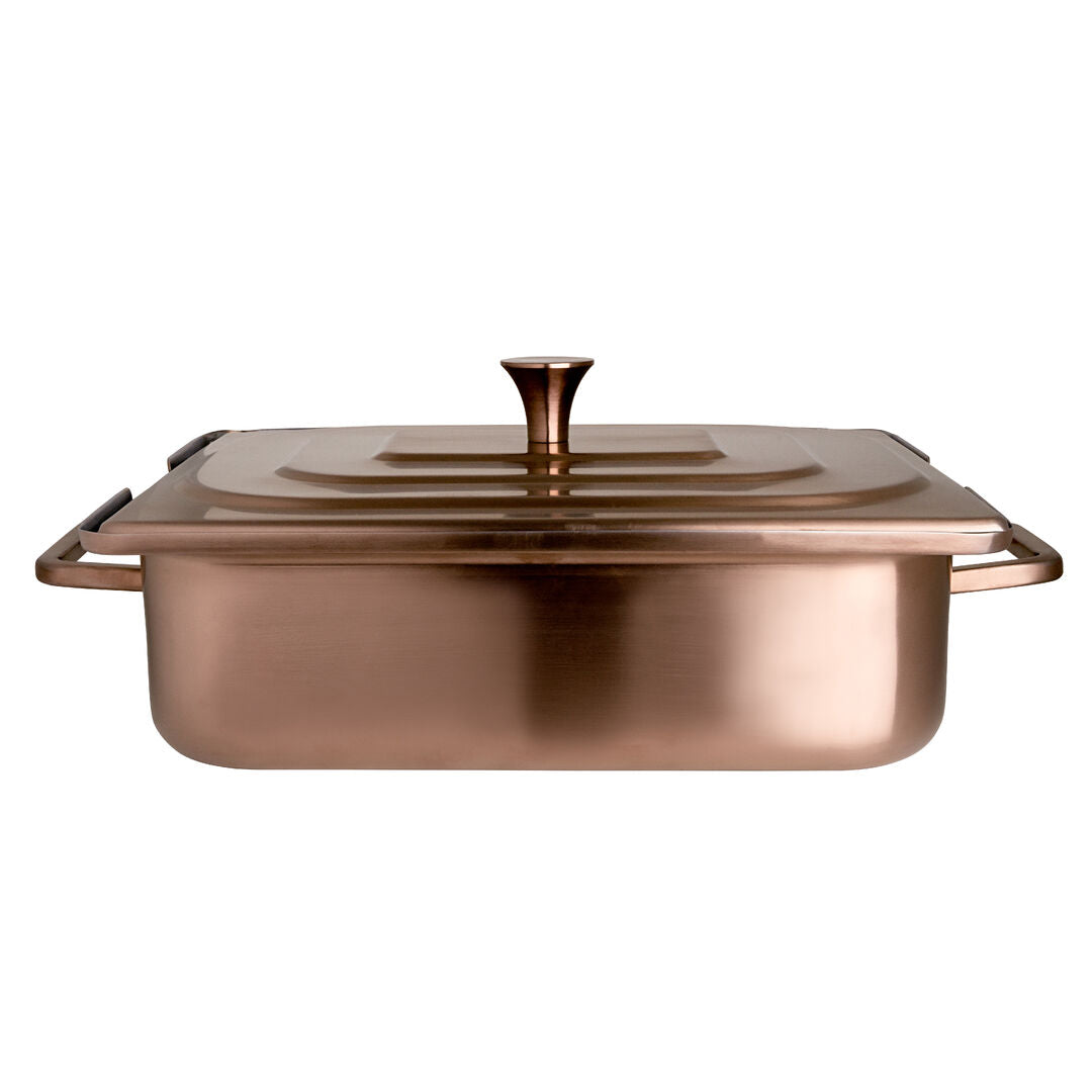 Homestyle Brushed Bronze Rectangle Chafer 41.9 x 27.3 x 16.5cm 3.8ltr (16 1/2 x 10 3/4 x 6 1/2" 4qts