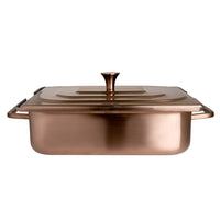 Homestyle Brushed Bronze Rectangle Chafer 41.9 x 27.3 x 16.5cm 3.8ltr (16 1/2 x 10 3/4 x 6 1/2" 4qts