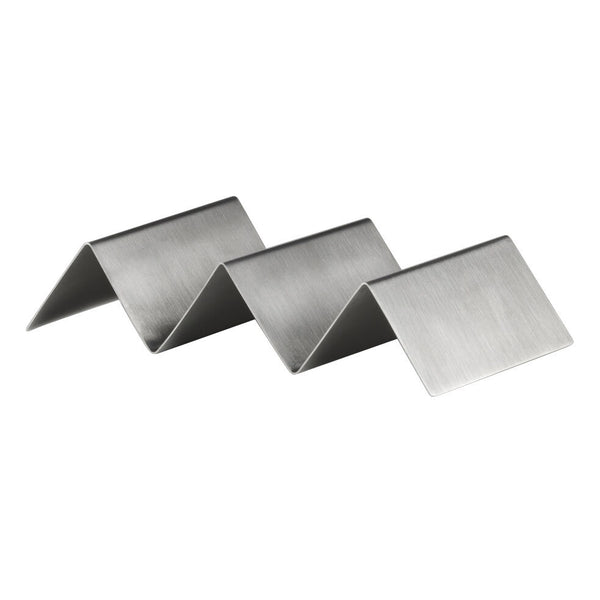 Utopia | Table Presentation | Metal Taco Holder 15.6 x 8.3 x 3.2cm (6 1/8 x 3 1/4 x 1 1/4") | Bespoke77