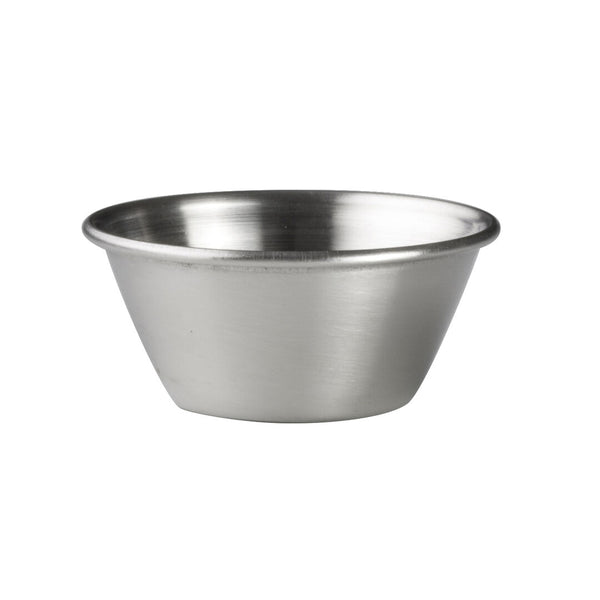 Utopia | Table Presentation | Metal Satin Ramekin 6.4 x 2.5cm 5cl (2 1/2 x 1" 1 3/4oz) | Bespoke77