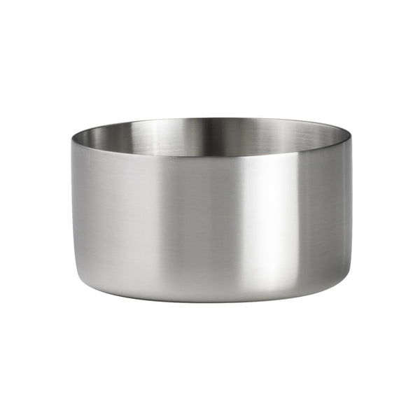 Utopia | Table Presentation | Metal Satin Sauce Cup 7.6 x 4.4cm 15.5cl (3 x 1 3/4" 5 1/2oz) | Bespoke77