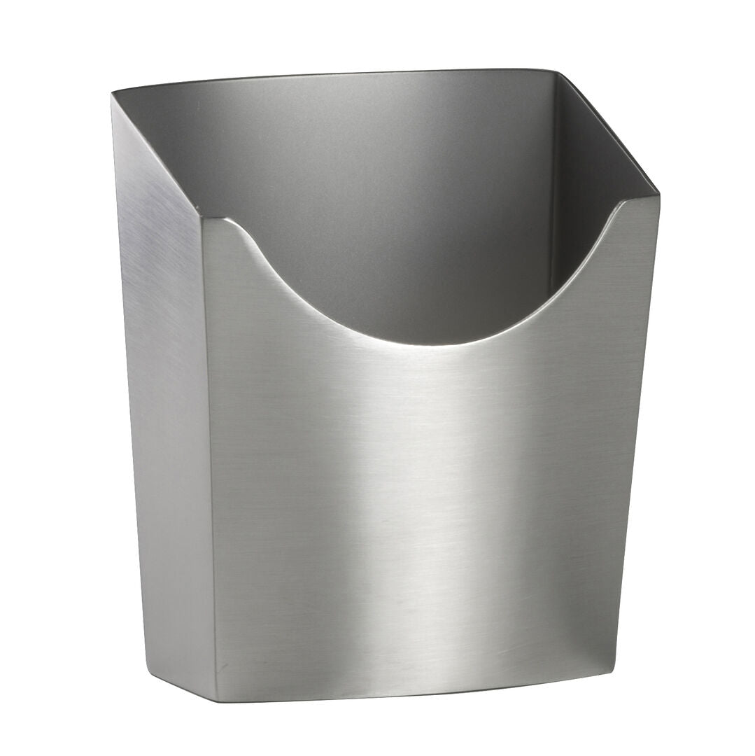 Utopia | Table Presentation | Metal Satin French Fry Cup 8.9 x 7 x 10.8cm 38.4cl (3 1/2 x 2 3/4 x 4 1/4" 13oz) | Bespoke77