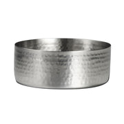 Utopia | Table Presentation | Metal Hammered Shallow Bowl 9.8 x 3.8cm 25.1cl (3 7/8 x 1 1/2" 8 1/2oz) | Bespoke77
