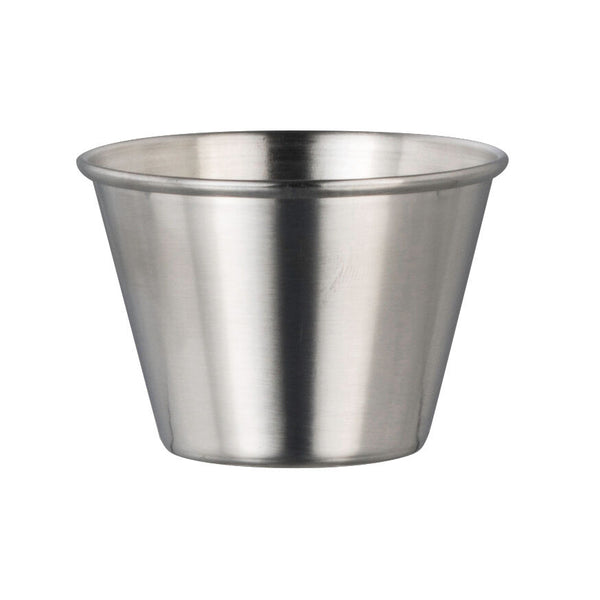Utopia | Table Presentation | Metal Satin Ramekin 6 x 4.1cm 7.4cl (2 3/8 x 1 5/8" 2 1/2oz) | Bespoke77