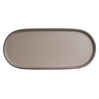 Utopia | Tableware | Baja Sandstone Oval Tray 29.2cm (11 1/2") | Bespoke77