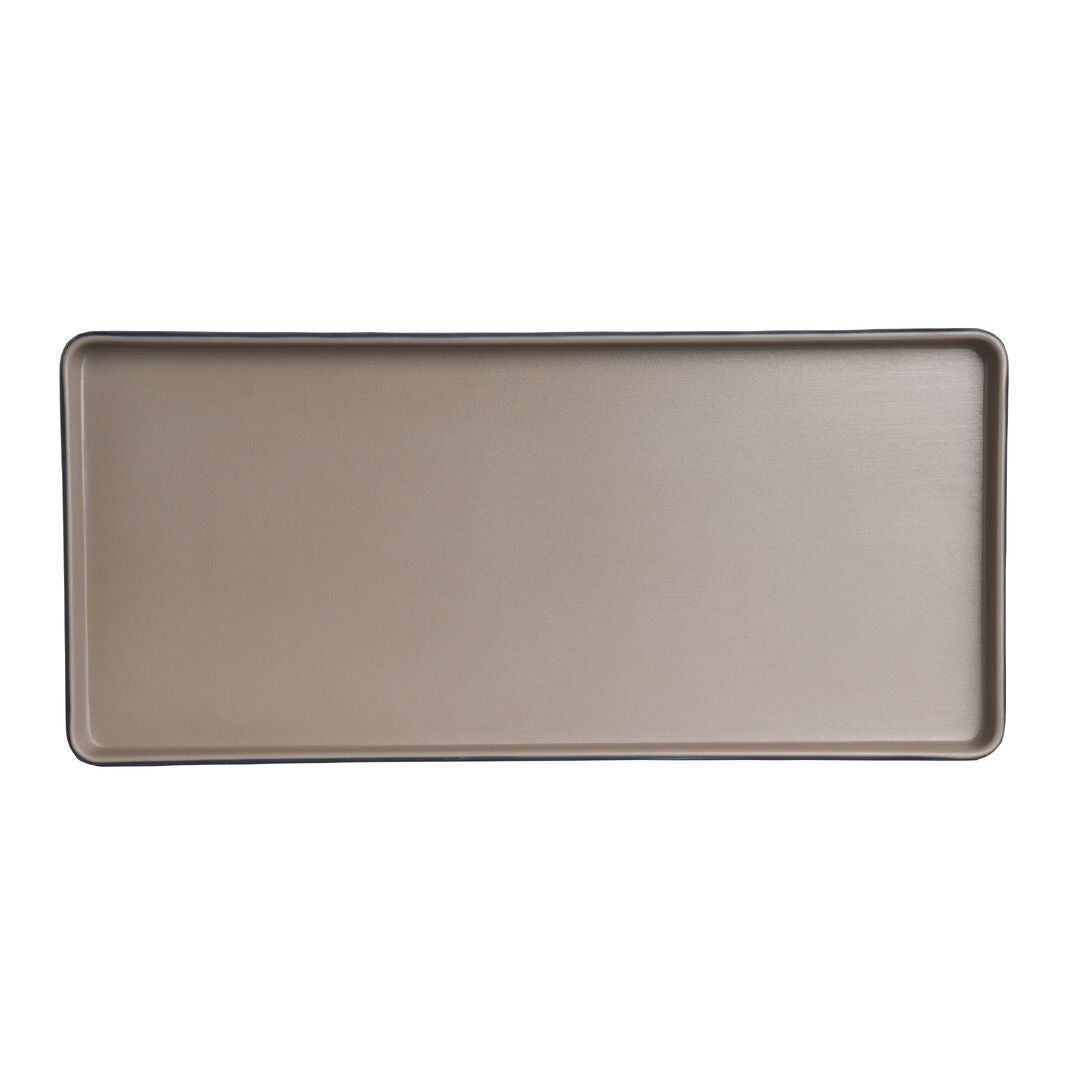Utopia | Tableware | Baja Sandstone Rectangle Tray 33.02cm (13") | Bespoke77