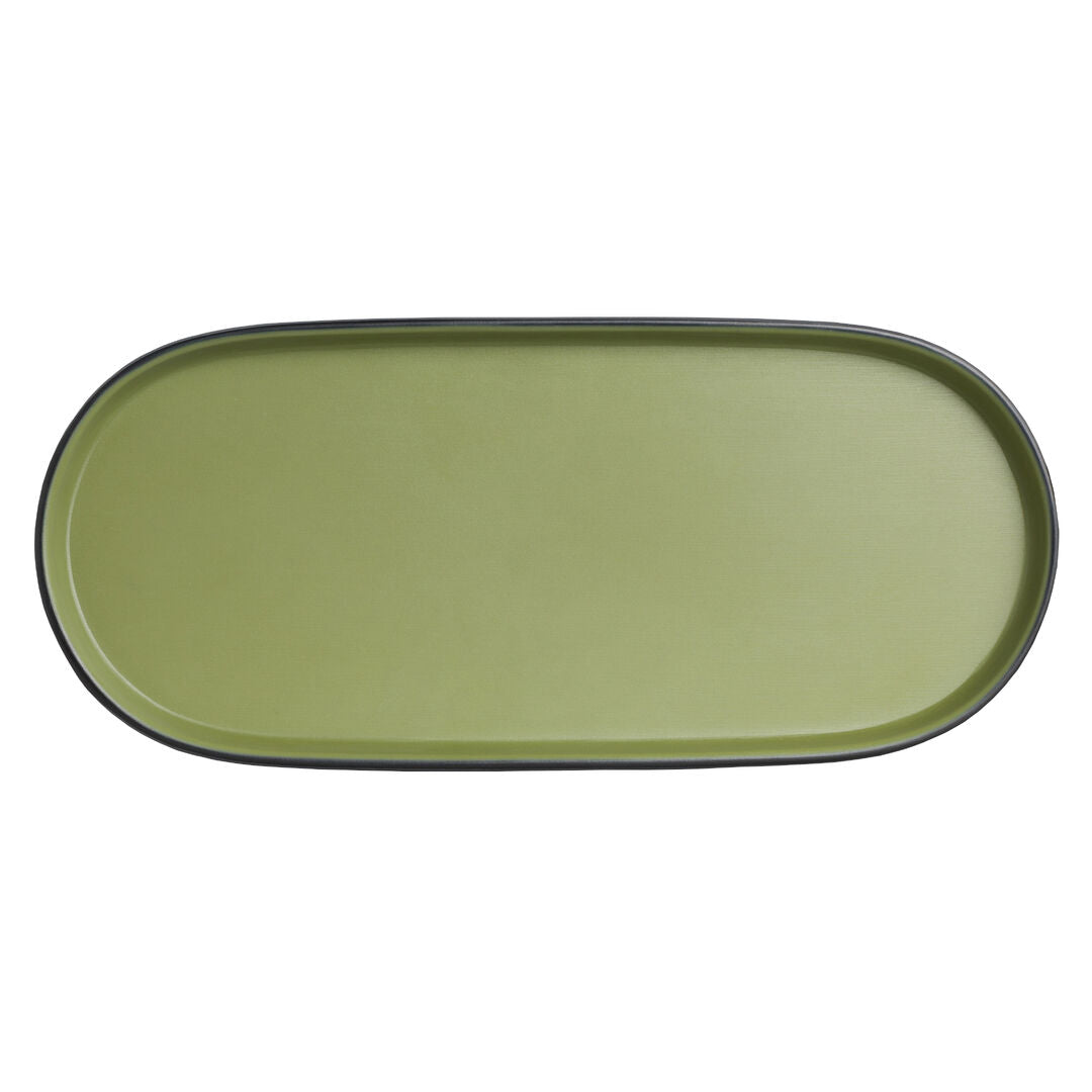 Utopia | Tableware | Baja Cactus Oval Tray 29.2cm (11 1/2") | Bespoke77