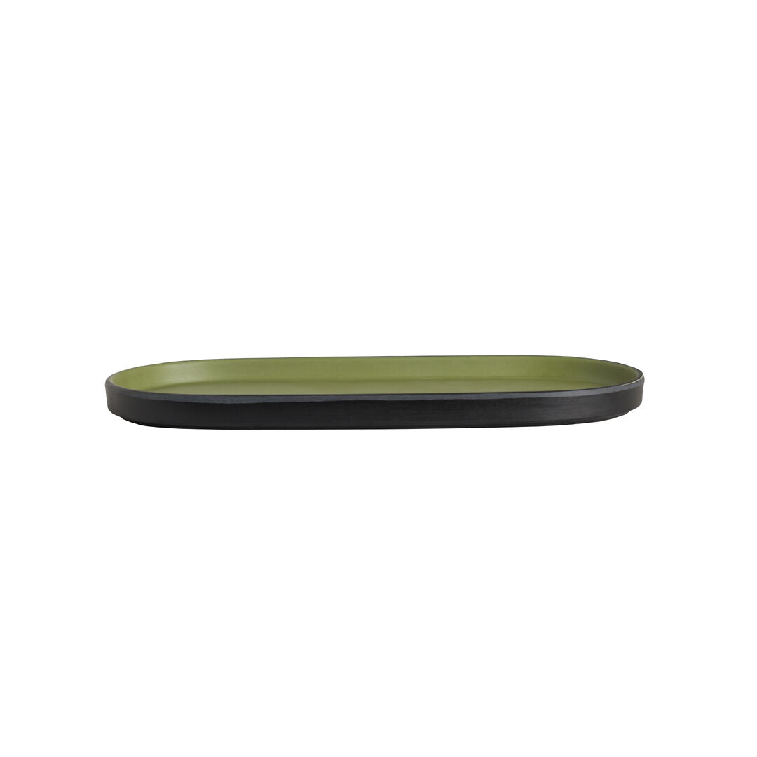 Utopia | Tableware | Baja Cactus Oval Tray 29.2cm (11 1/2") | Bespoke77