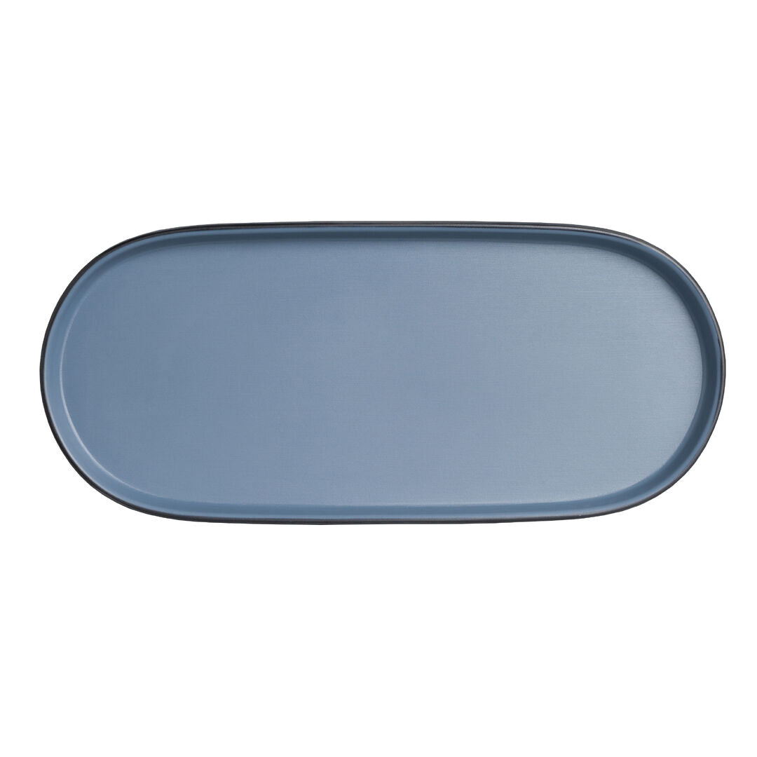 Utopia | Tableware | Baja Lagoon Oval Tray 29.2cm (11 1/2") | Bespoke77