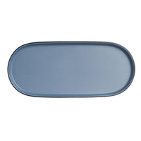 Utopia | Tableware | Baja Lagoon Oval Tray 29.2cm (11 1/2") | Bespoke77