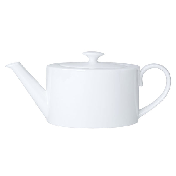 Utopia | Tableware | Coupe 4 Cup Oval Teapot 13.5cm 70cl (5 1/3" 24 1/2oz) | Bespoke77