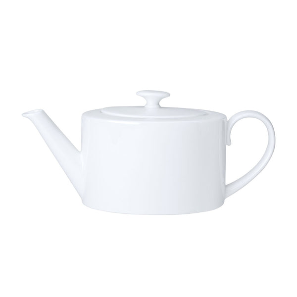 Utopia | Tableware | Coupe 2 Cup Oval Teapot 10cm 55cl (4" 19 1/3oz) | Bespoke77