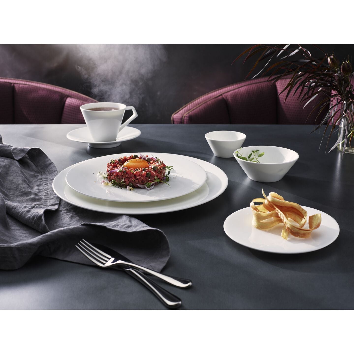Utopia | Tableware | Snipe Plate 22cm (8 3/4") | Bespoke77
