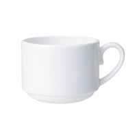 Utopia | Tableware | Banqueting Stacking Cup 21.25cl (7 1/2oz) Fits AND0107 | Bespoke77