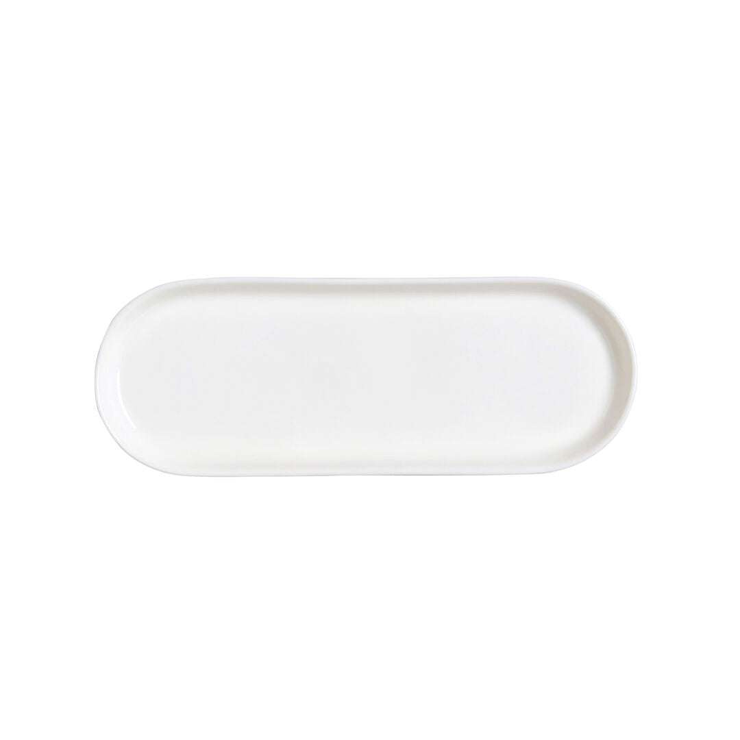 Utopia | Tableware | Coupe Oblong Tray 25.3 x 9.3cm (10 x 3 1/4") | Bespoke77