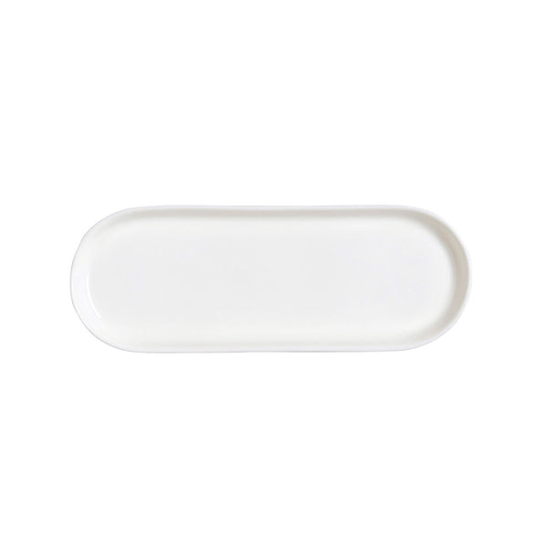 Utopia | Tableware | Coupe Oblong Tray 25.3 x 9.3cm (10 x 3 1/4") | Bespoke77