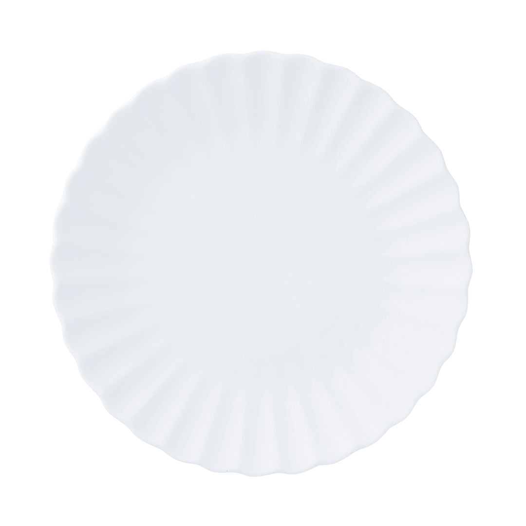 Utopia | Tableware | Fluted Coupe Plate 21.5cm (8 1/2") | Bespoke77