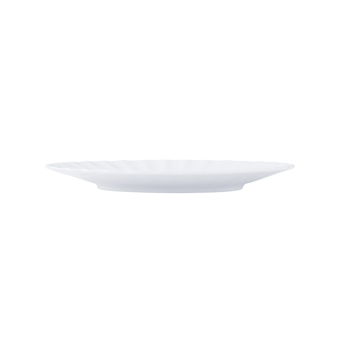 Utopia | Tableware | Fluted Coupe Plate 21.5cm (8 1/2") | Bespoke77
