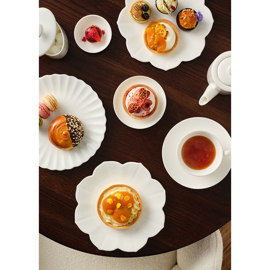 Utopia | Tableware | Lotus Coupe Plate 21.5cm (8 1/2") | Bespoke77