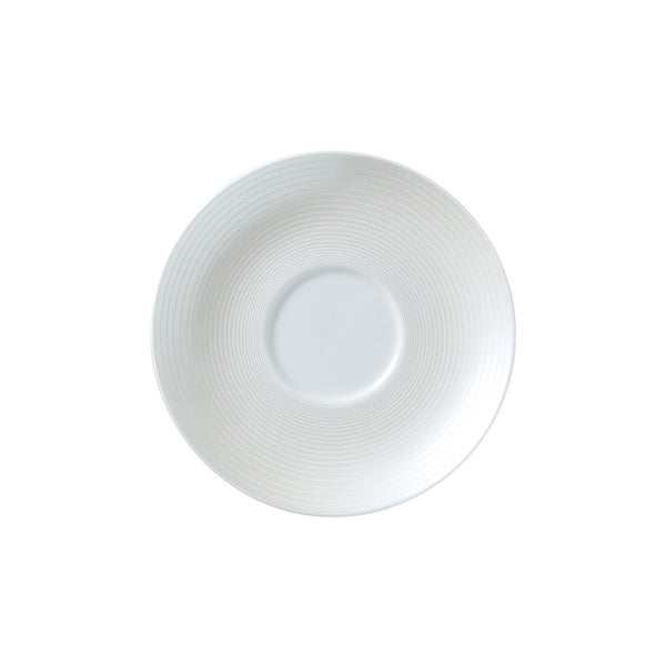 Utopia | Tableware | Spiro Coupe Tea For One Saucer 14.5cm (5 3/4") Fits AND0411A | Bespoke77