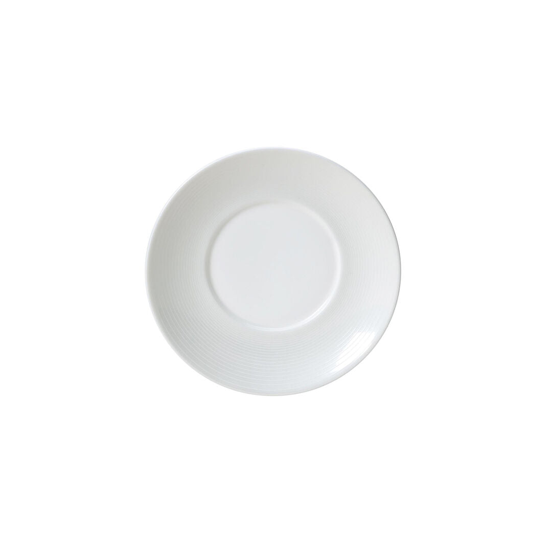 Utopia | Tableware | Spiro Coupe Saucer 16cm (6 1/3") Fits AND0110 | Bespoke77