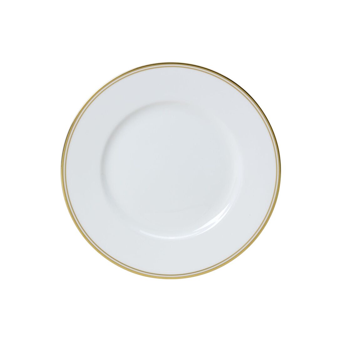 Utopia | Tableware | Burnished Gold Classic Plate 22cm (8 3/4") | Bespoke77