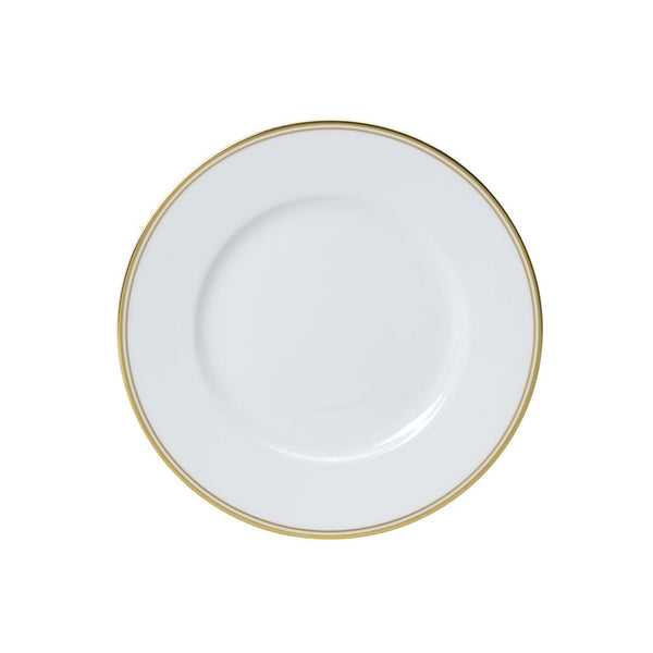 Utopia | Tableware | Burnished Gold Classic Plate 22cm (8 3/4") | Bespoke77