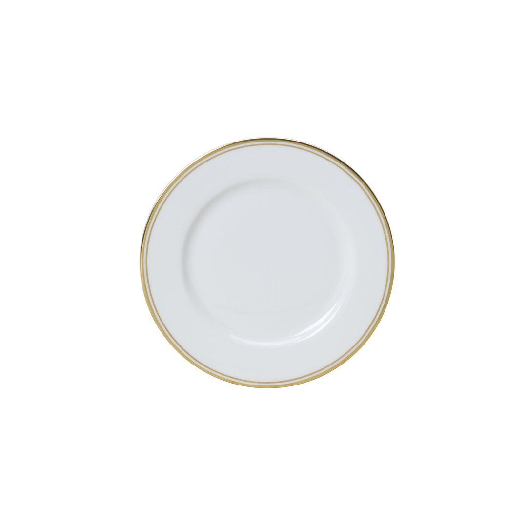 Utopia | Tableware | Burnished Gold Classic Plate 16.8cm (6 1/2") | Bespoke77