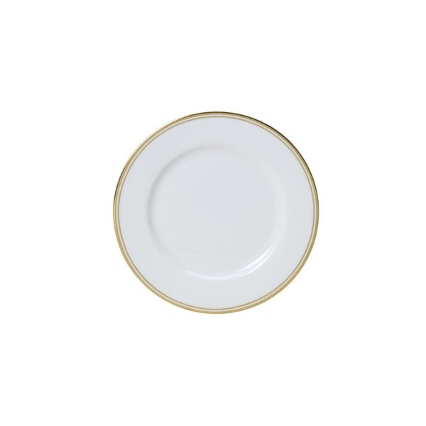 Utopia | Tableware | Burnished Gold Classic Plate 16.8cm (6 1/2") | Bespoke77