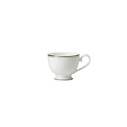 Utopia | Tableware | Burnished Gold Classic Footed Tea Cup 7cm 22cl (2 3/4" 8oz) | Bespoke77