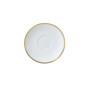 Utopia | Tableware | Burnished Gold Classic Tea Saucer/Soup Stand 16cm (6 1/2") | Bespoke77