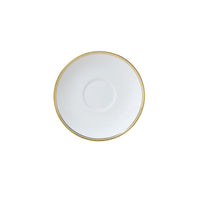Utopia | Tableware | Burnished Gold Classic Tea Saucer/Soup Stand 16cm (6 1/2") | Bespoke77