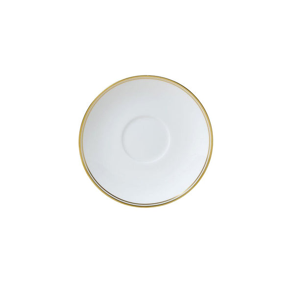 Utopia | Tableware | Burnished Gold Classic Tea Saucer/Soup Stand 16cm (6 1/2") | Bespoke77