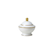 Utopia | Tableware | Burnished Gold Classic Covered Sugar 11.5cm 25cl (4 1/2" 9oz) | Bespoke77