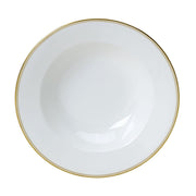 Utopia | Tableware | Burnished Gold Classic Large Rim Bowl 28cm 60cl (11" 21oz) | Bespoke77