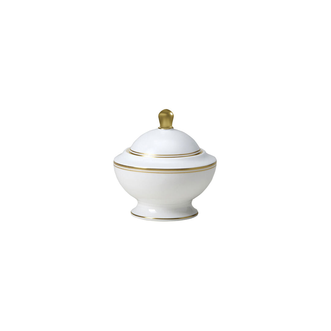 Utopia | Tableware | Burnished Gold Classic Sugar Bowl Lid Fits AND0119 | Bespoke77