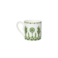 Utopia | Tableware | Sultan's Garden Green Coupe Coffee Can Cup 6cm 10cl (6 1/3" 3 1/2oz) | Bespoke77