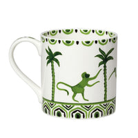 Utopia | Tableware | Sultan's Garden Green Coupe Mug 9cm 35cl (3 1/2" 12 1/3oz) | Bespoke77